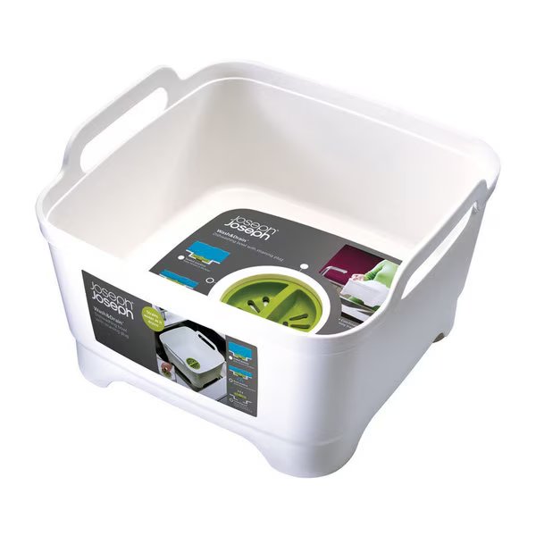 Wash&Drain Tub W/Strain, Joseph Joseph, Mfr#: 85055