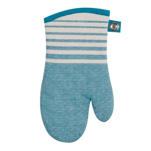 Teal Cotton Oven Mitt, Kay Dee, Mfr#: R3215