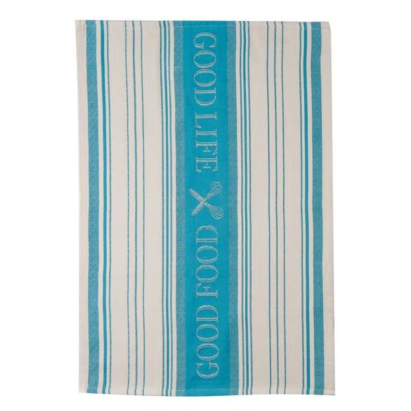 Cooks Kitchen Teal Cotton Tea Towel, Kay Dee, Mfr#: R3218