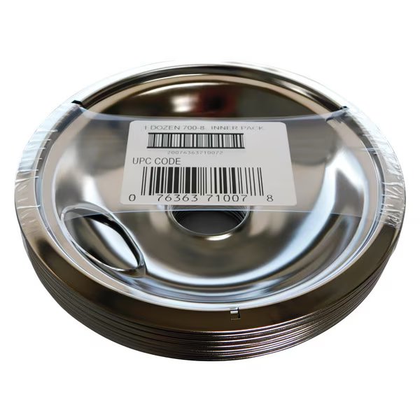 REFLCTR BOWL 8"" 12PK, Stanco, Mfr#: 700-8B