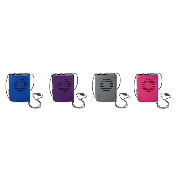Deluxe Necklace 6.69 in. H X 2.5 in. D 1 speed Personal Fan, O2Cool, Mfr#: FN02001