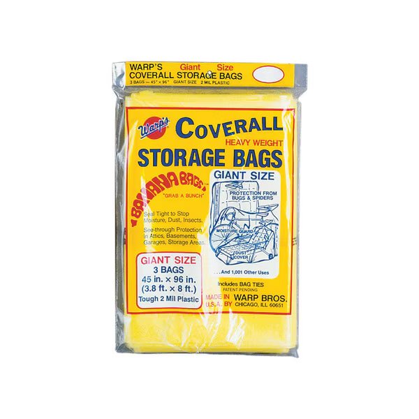 BAG STORAGE 45""X96"" PK3, Warps, Mfr#: CB-45