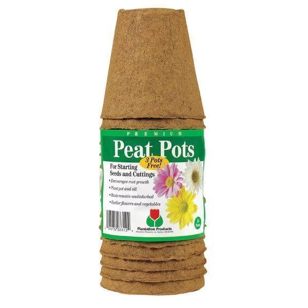 PLANT POT SD STRT 15PK, Plantation Products, Mfr#: FR312B