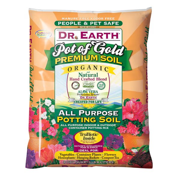 All Pur Potting Soil 8Qt, Dr. Earth, Mfr#: 813