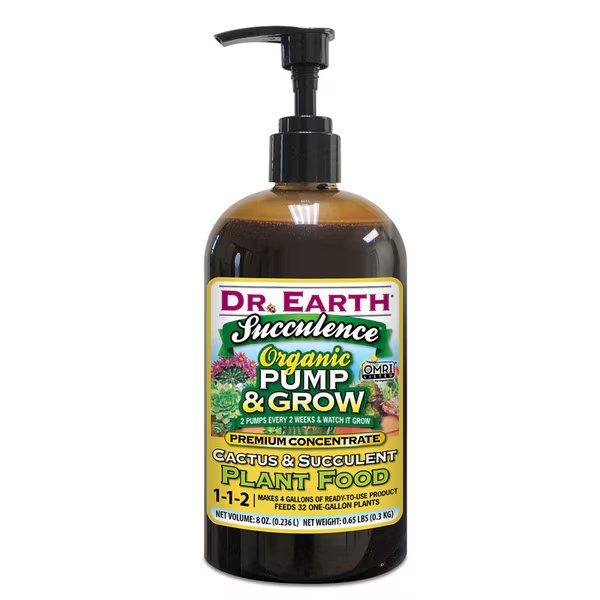 Succulent Plant Food 8Oz, Dr. Earth, Mfr#: 1065