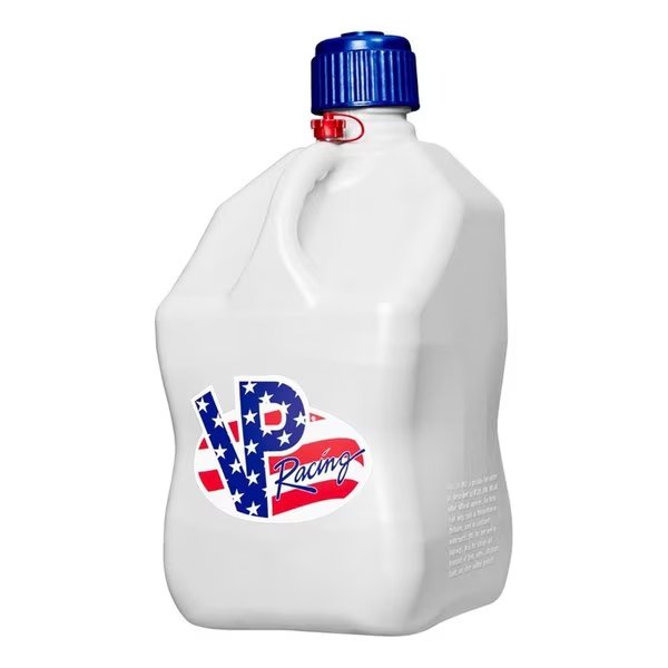 VP Racing Plastic Utility Jug 5 gal, Vp Racing Fuels, Mfr#: 35221-CA