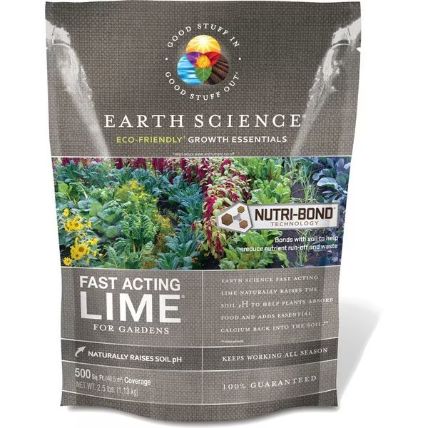 Growth Essentials Garden Lime 500 sq ft 2.5 lb, Earth Science, Mfr#: 12131-6