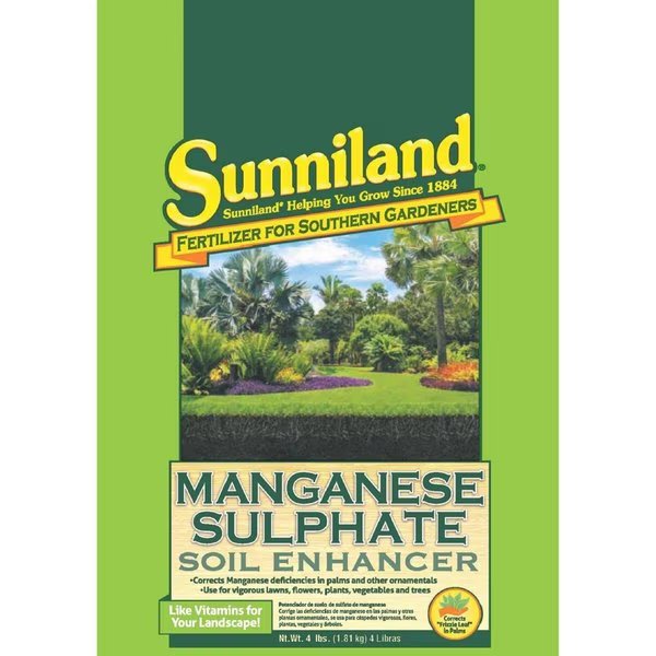 Sulphate Soil Enhancer 4 lb, Sunniland Manganese, Mfr#: 124616