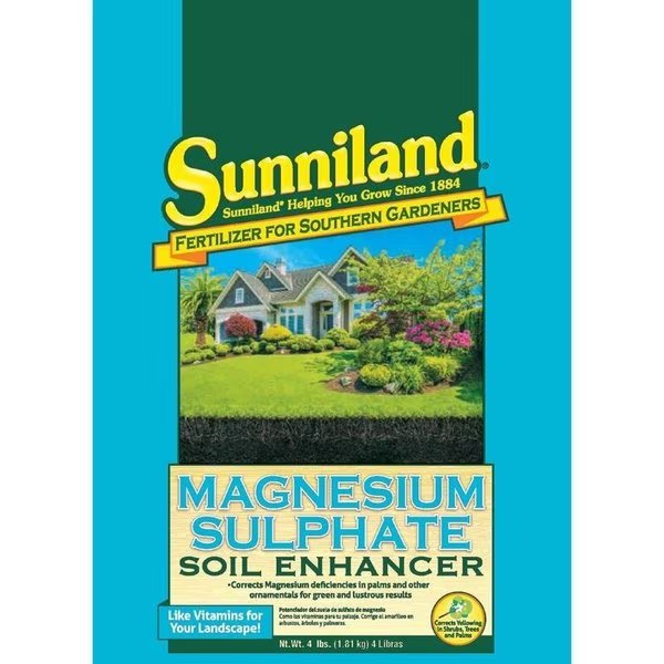 Magnesium Sulphate Soil Enhancer 4 lb, Sunniland, Mfr#: 124615