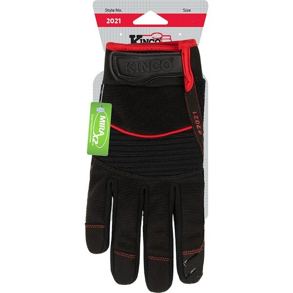 GLOVE WORK HNDLR BLK XL, Kinco, Mfr#: 2021-XL