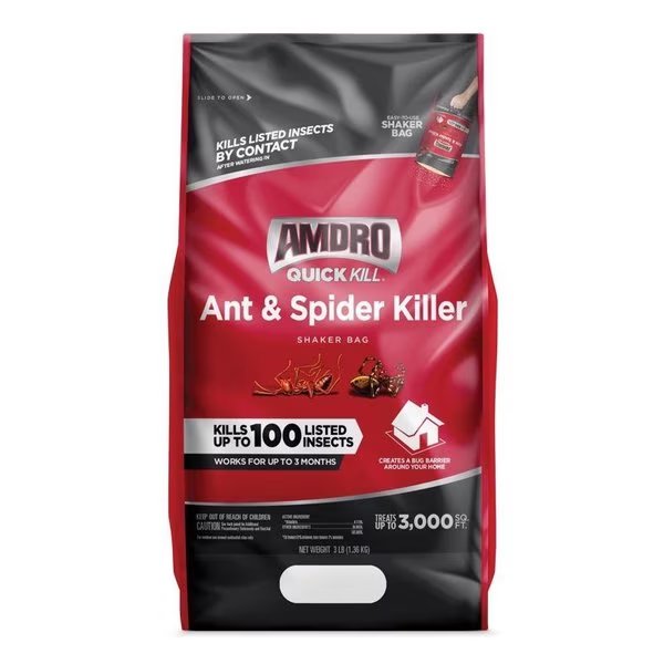 Quick Kill Spider & Ant Killer Granules 3 lb, Amdro, Mfr#: 100545849