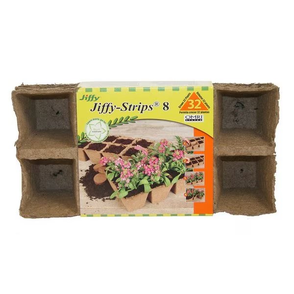 PEAT POT BROWN 8CELL, Jiffy, Mfr#: JS32