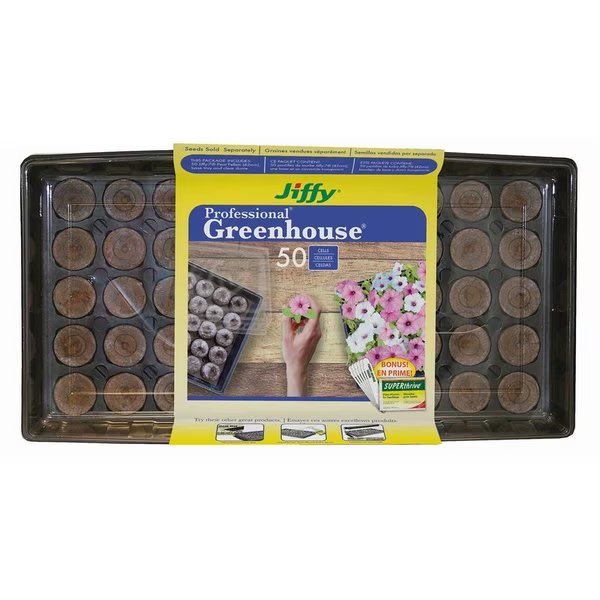 PEAT PELLET GRNHS 50CELL, Jiffy, Mfr#: J450ST-20