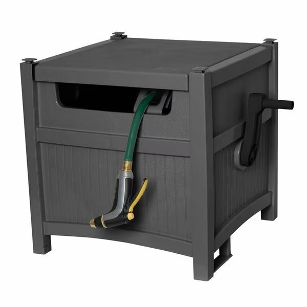 Smart Trak 225 ft. Gray Retractable Free Standing Hideaway Hose Reel, Suncast, Mfr#: PTK212P