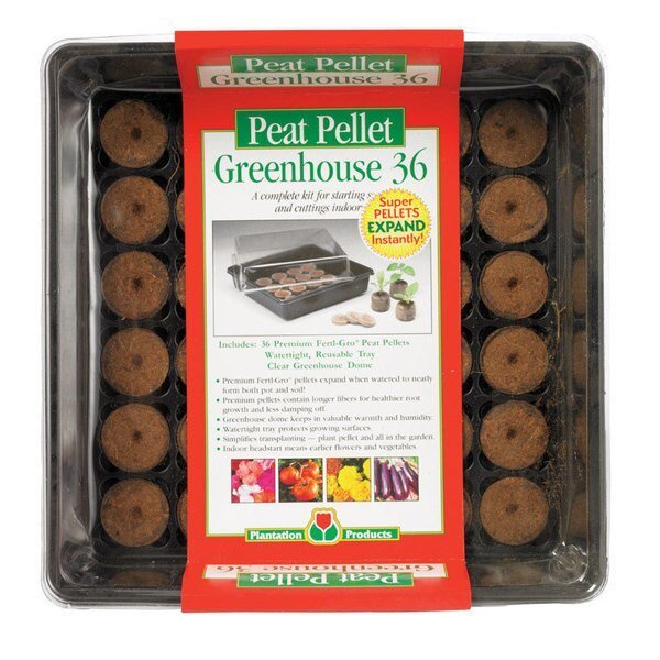 PEAT PELLET GRNHS 36CELL, Plantation Products, Mfr#: P036