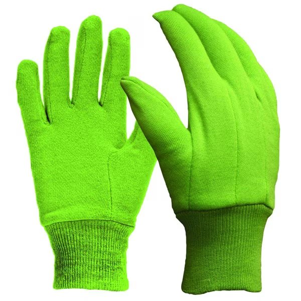 M Jersey Cotton Garden Green Gardening Gloves, Digz, Mfr#: 77352-26