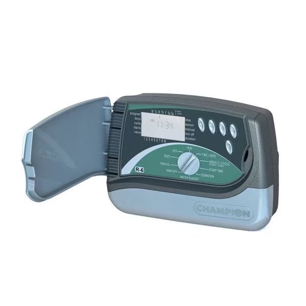 Champion Programmable 6 Zone Indoor Sprinkler Timer, Champion Irrigation, Mfr#: R-6I