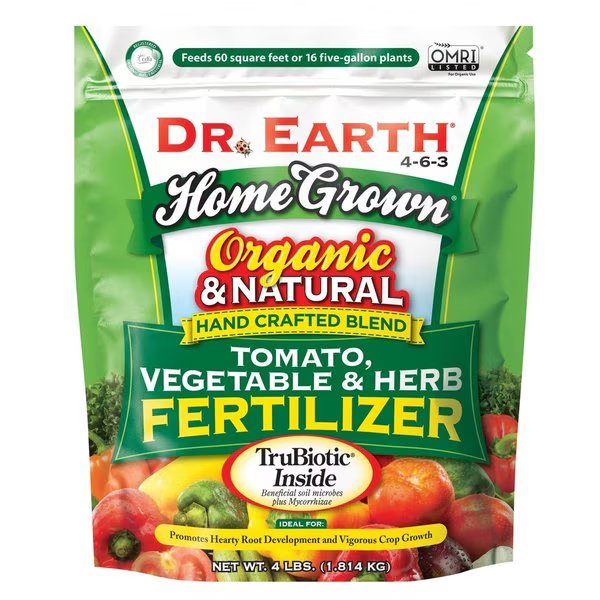 Tomato/Veg/Herb Fert 4#, Dr. Earth, Mfr#: 704P