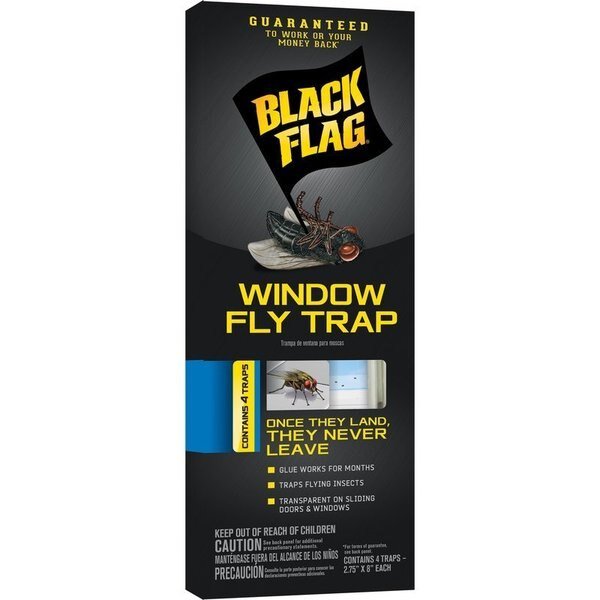 Black Flag Fly Trap 4 pk, Rejuvenate, Mfr#: HG-11018