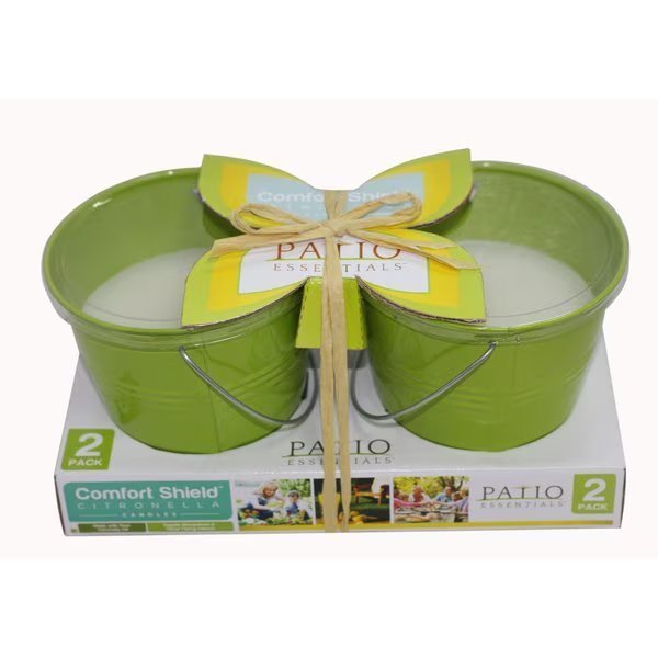 Citronella Bucket Candle For Mosquitoes/Other Flying Insects 10 oz, Patio Essentials, Mfr#: 21108P-2