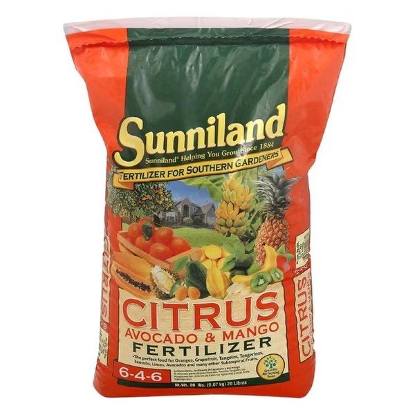Avocado and Mango 6-4-6 Plant Fertilizer 20 lb, Sunniland, Mfr#: 120238
