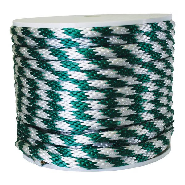 ROPE DERBY GN/WH 5/8X140, Wellington, Mfr#: P7240S0200G70S