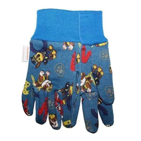 MidWest Quality Gloves Nickelodeon Youth Cotton Blue Gloves, Midwest Quality Gloves, Mfr#: PW102T