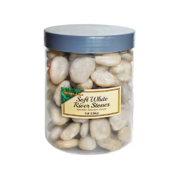 River Stones Sft Wht 5Lb, Mosser Lee, Mfr#: ML2161
