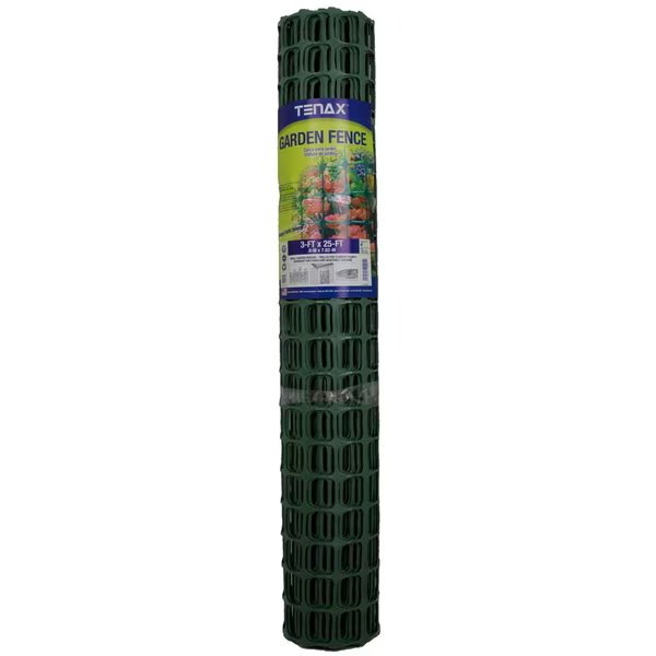 Grdn Fence 3X25 Grn, Tenax, Mfr#: 2A140091