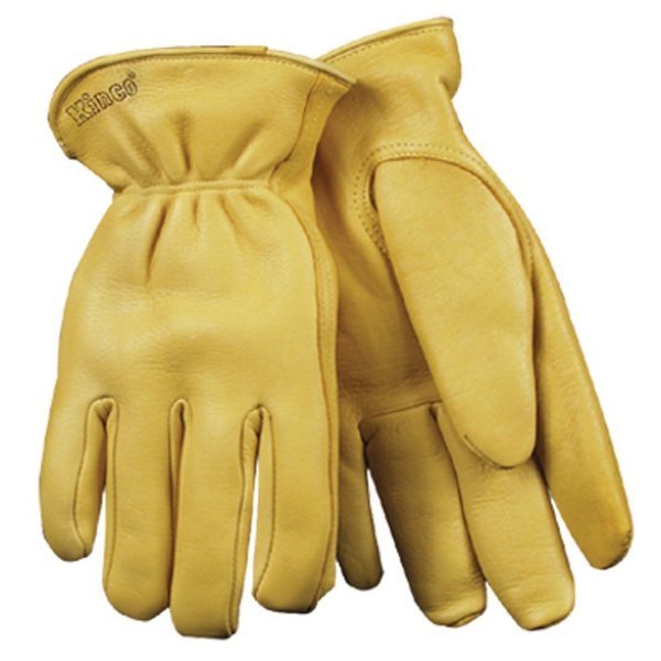 Men's Outdoor Driver Work Gloves Gold XL 1 pair, Kinco, Mfr#: 90HK-XL