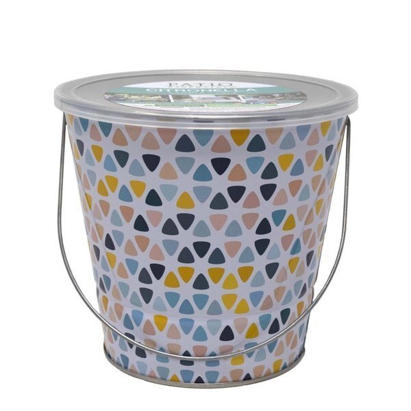 Citronella Bucket Candle For Mosquitoes/Other Flying Insects 18 oz, Patio Essentials, Mfr#: 21092GEO2