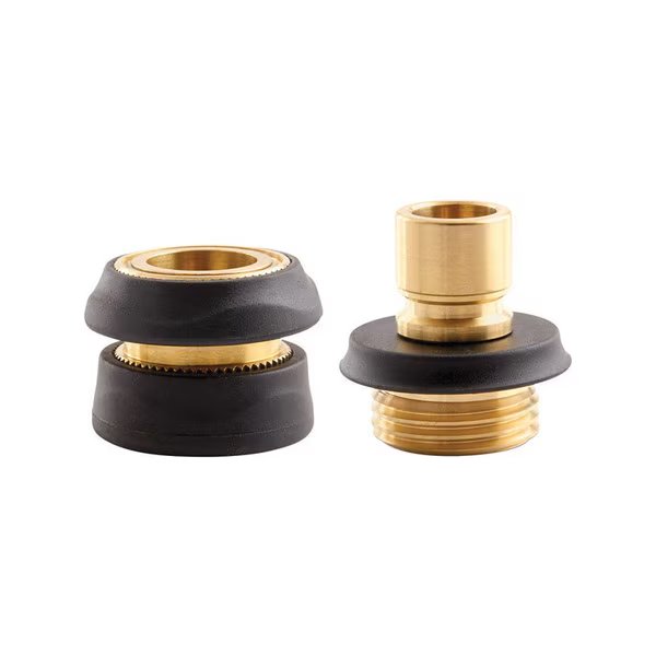 Qwk Connectr M/F Set Brs, Gilmour, Mfr#: 840204-1001