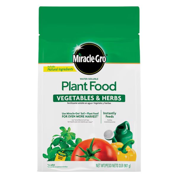Plant Food Veg&Herbs 2Lb, Miracle-Gro, Mfr#: 3003710