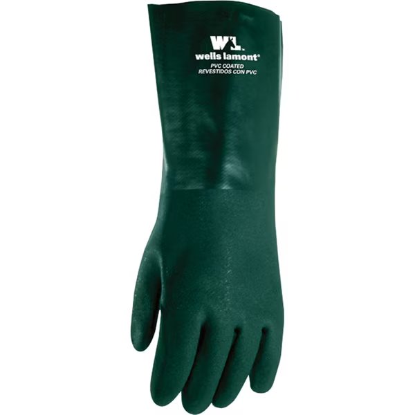 Pvc Chem Glove Grn, Wells Lamont, Mfr#: 167L
