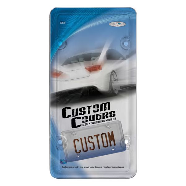 Frame License Clear, Custom Accessories, Mfr#: 92520