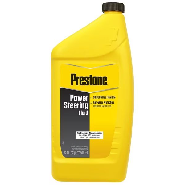 Power Steering Fluid 32 oz, Prestone, Mfr#: AS261Y