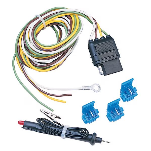 VEHICLE WIRING KIT 4FLAT, Hoppy, Mfr#: 46105