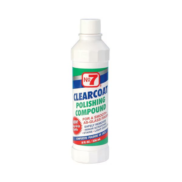 Clearcoat Polish #7 8Oz, No. 7, Mfr#: 06610