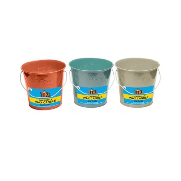 TIKI Assorted Citronella Scent Seaside Escape Candle 17 oz, Lamplight, Mfr#: 1417040