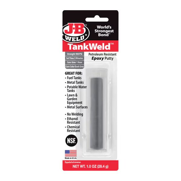 Putty Epoxy Tankweld 1Oz, J-B Weld, Mfr#: 8217