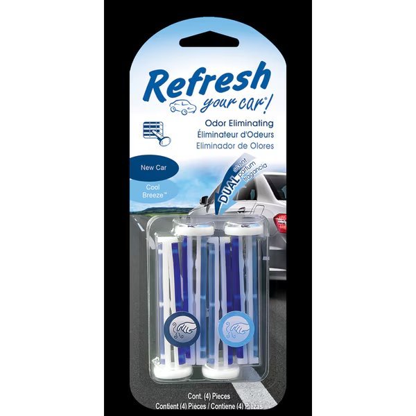 VENT CLIP NWCR CLBRZ 4PK, Refresh Your Car, Mfr#: E301433400