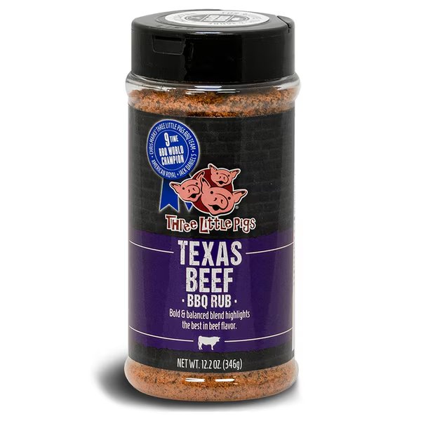 Bbq Rub Tex Beef 12.2Oz, Three Little Pigs, Mfr#: OW71201