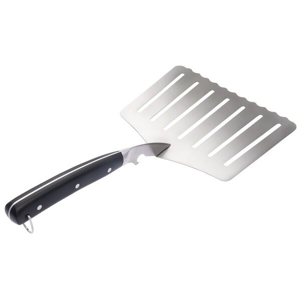 GRILL SPATULA SS BLK/SLV, Oklahoma Joes, Mfr#: 3959563R06