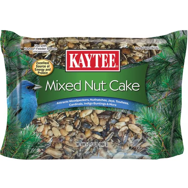 Mixed Nut Cake 2.13Lb, Kaytee Products, Mfr#: 100538353
