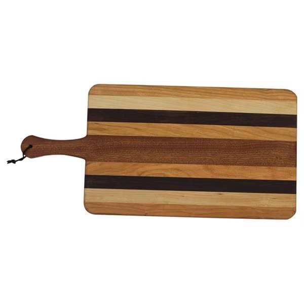 Coastal Carolina 16 in. L X 10 in. W X 0.63 in. Hardwood Tapas Board, Coastal Carolina Cutting Boards, Mfr#: 58-10-16-CHAR