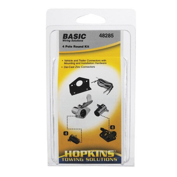 Connectr 4Pole Round Kit, Hoppy, Mfr#: 48285