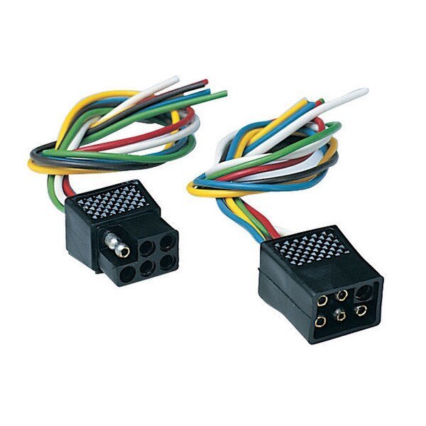 Connectr 6Pole Square, Hoppy, Mfr#: 47995