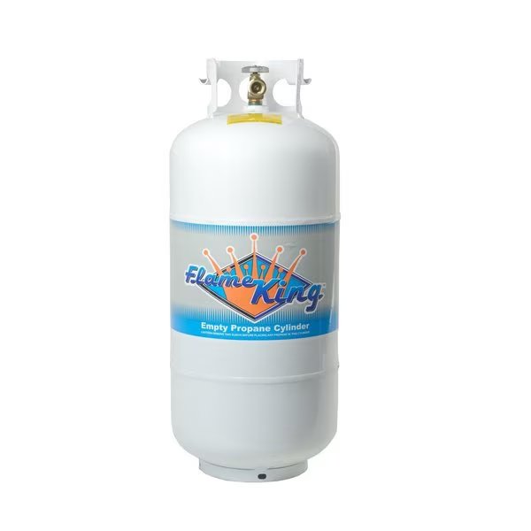40 lb Steel Empty LP Tank, Flame King, Mfr#: YSN401