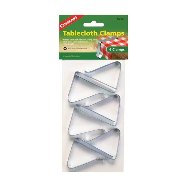 TABLECLOTH CLAMPS 6PK, Coghlans, Mfr#: 527