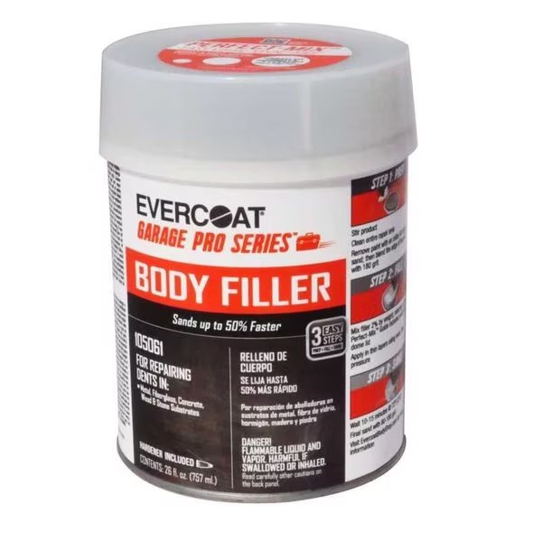 Garage Pro Series Auto Body Filler 32 oz, Evercoat, Mfr#: 105061